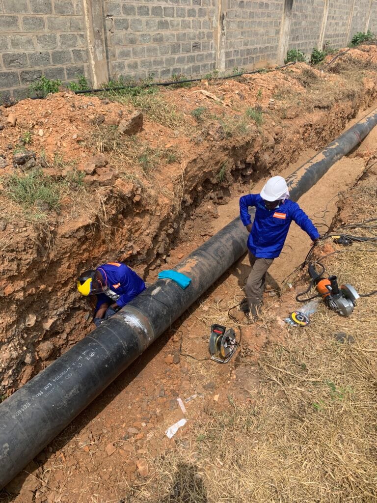 AKSA Energy 18-Inch HFO Underground Pipeline Construction &ndash; Cormac Engineering Services Ltd