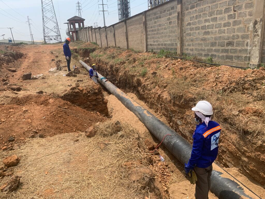 AKSA Energy 18-Inch HFO Underground Pipeline Construction &ndash; Cormac Engineering Services Ltd
