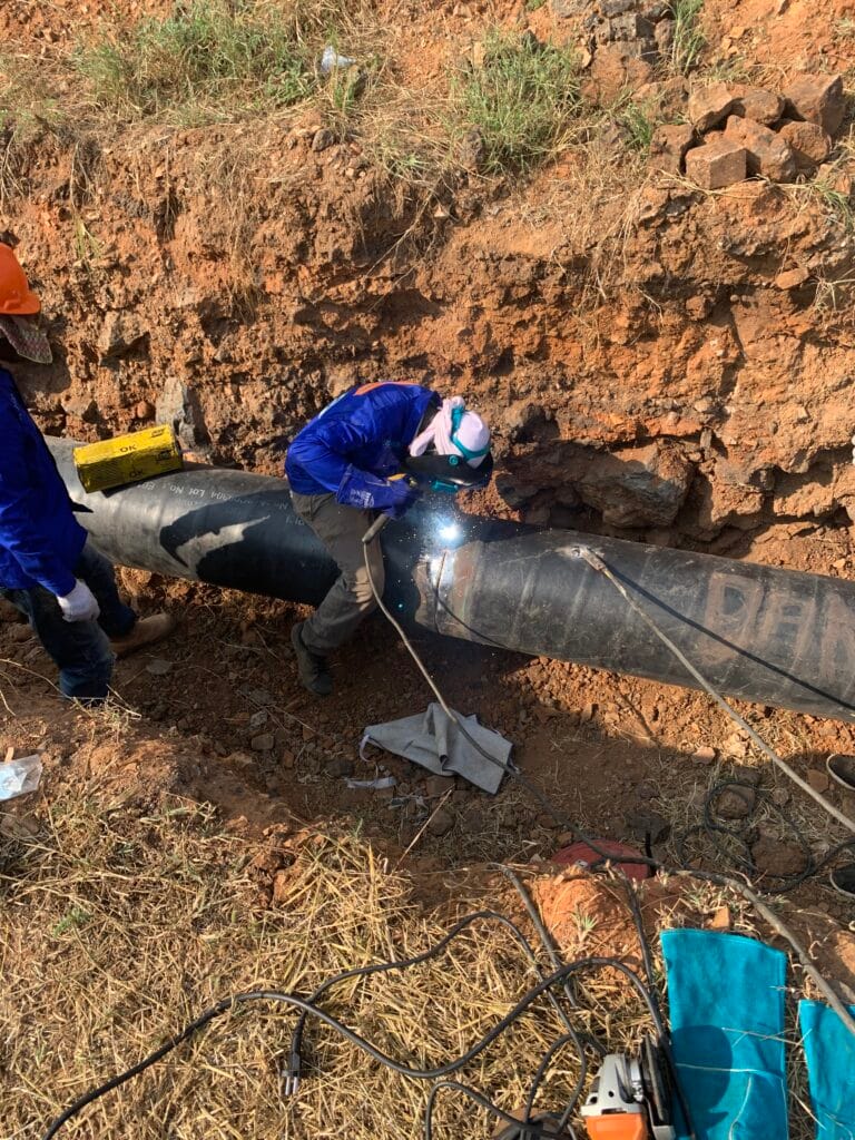AKSA Energy 18-Inch HFO Underground Pipeline Construction &ndash; Cormac Engineering Services Ltd
