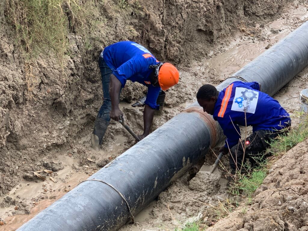 AKSA Energy 18-Inch HFO Underground Pipeline Construction &ndash; Cormac Engineering Services Ltd