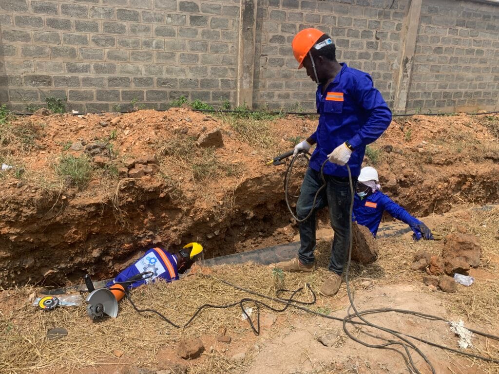 AKSA Energy 18-Inch HFO Underground Pipeline Construction &ndash; Cormac Engineering Services Ltd