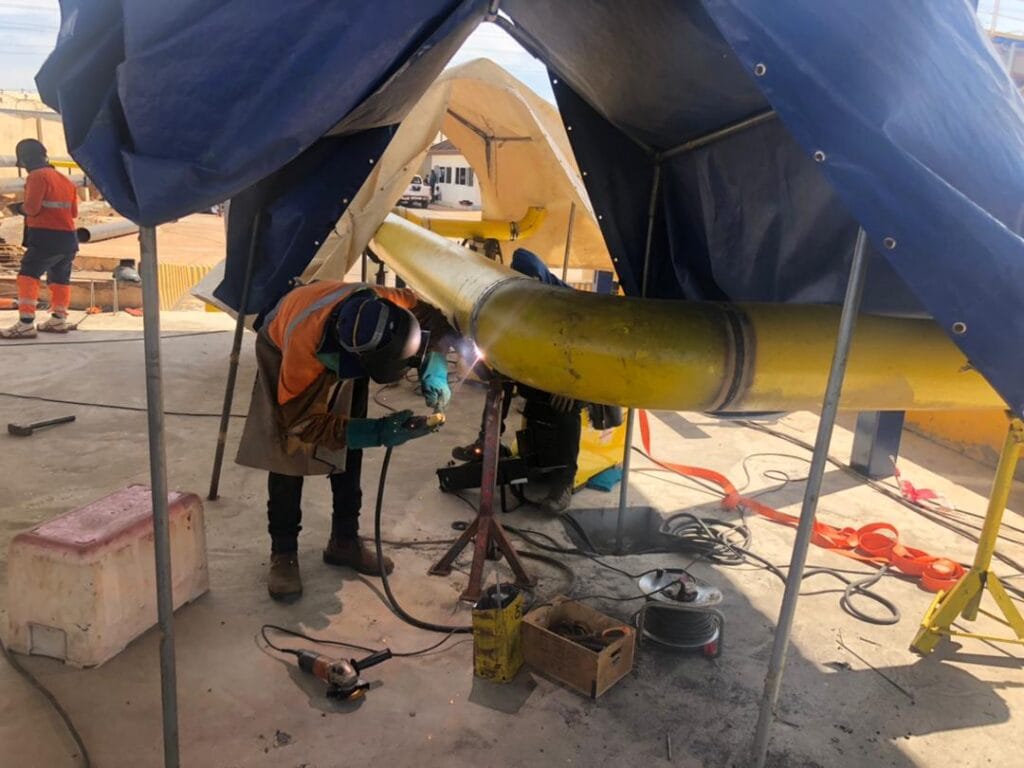 AKSA Energy Gas Conversion Pipeline and RMS Installation &ndash; Cormac Engineering Services Ltd