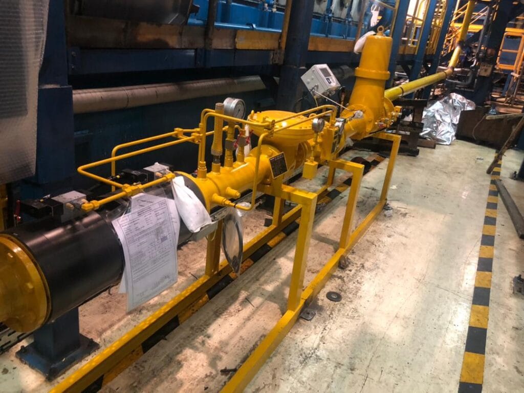 AKSA Energy Gas Conversion Pipeline and RMS Installation &ndash; Cormac Engineering Services Ltd