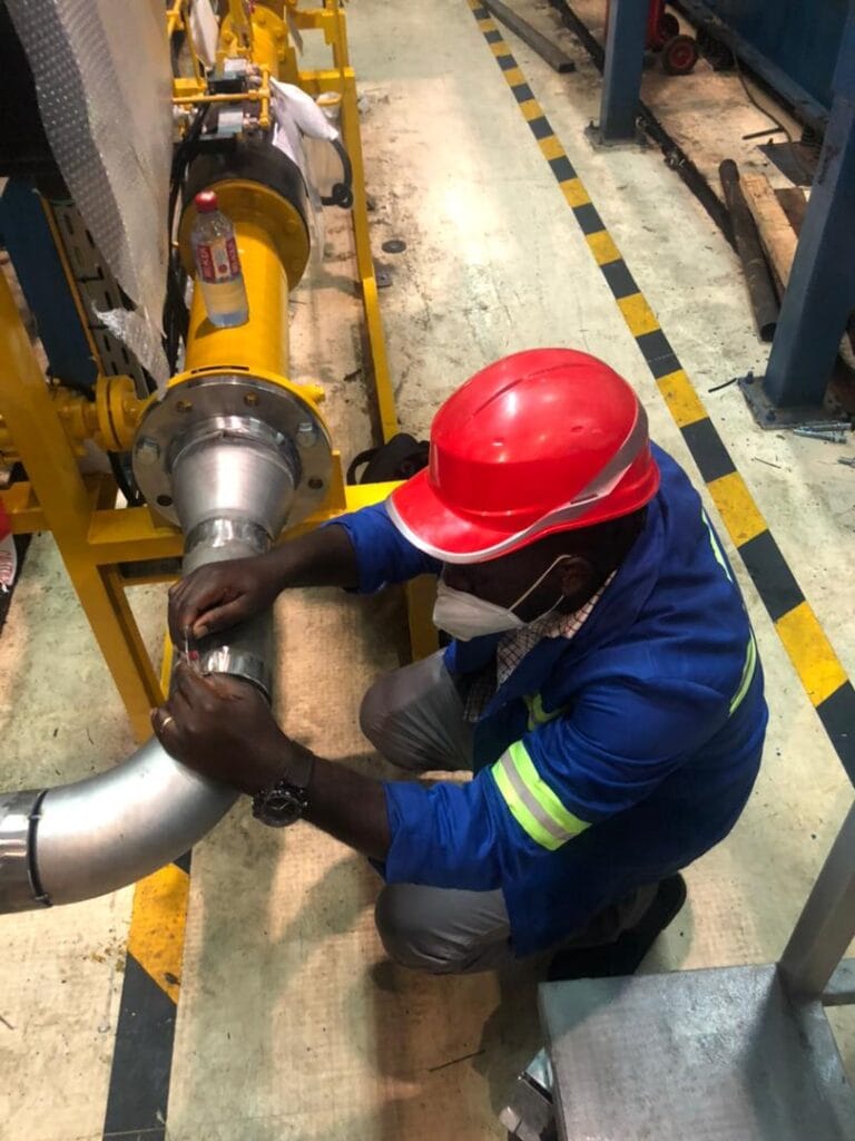 AKSA Energy Gas Conversion Pipeline and RMS Installation &ndash; Cormac Engineering Services Ltd