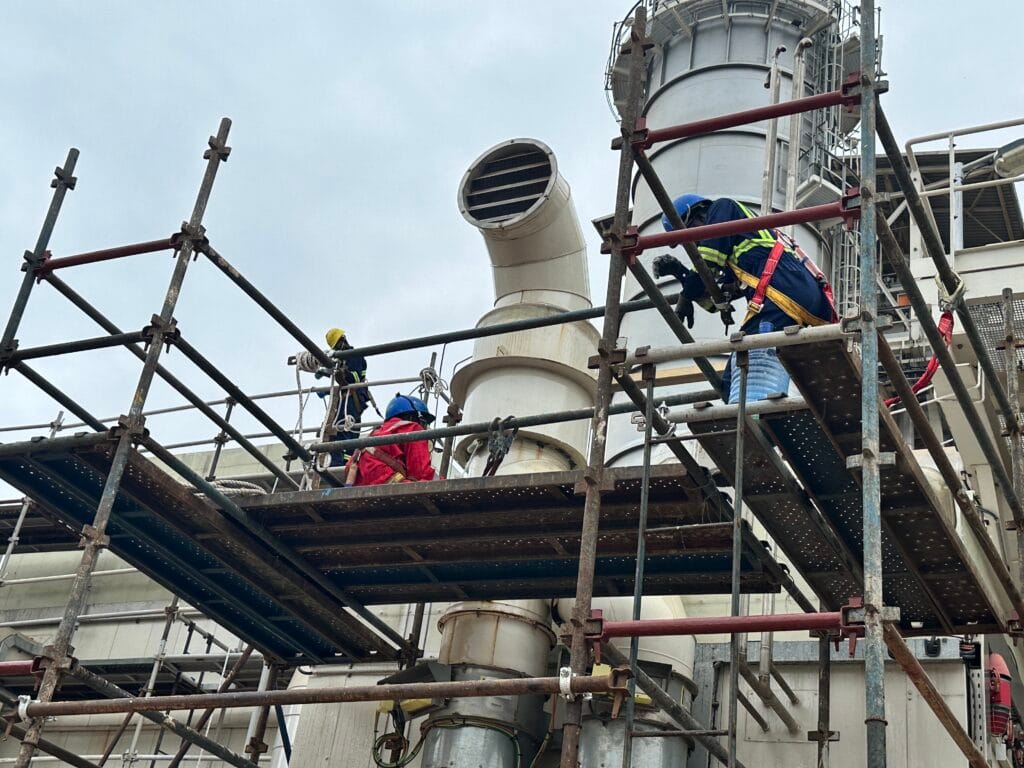 GRP Coating and CENPOWER Gas Modules