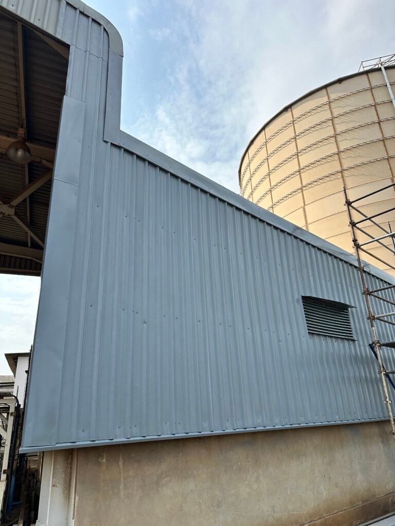 CENPOWER Roof & Cladding Replacement &ndash; Cormac Engineering Services Ltd