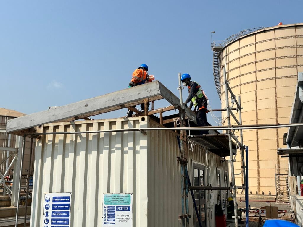 CENPOWER Roof & Cladding Replacement &ndash; Cormac Engineering Services Ltd