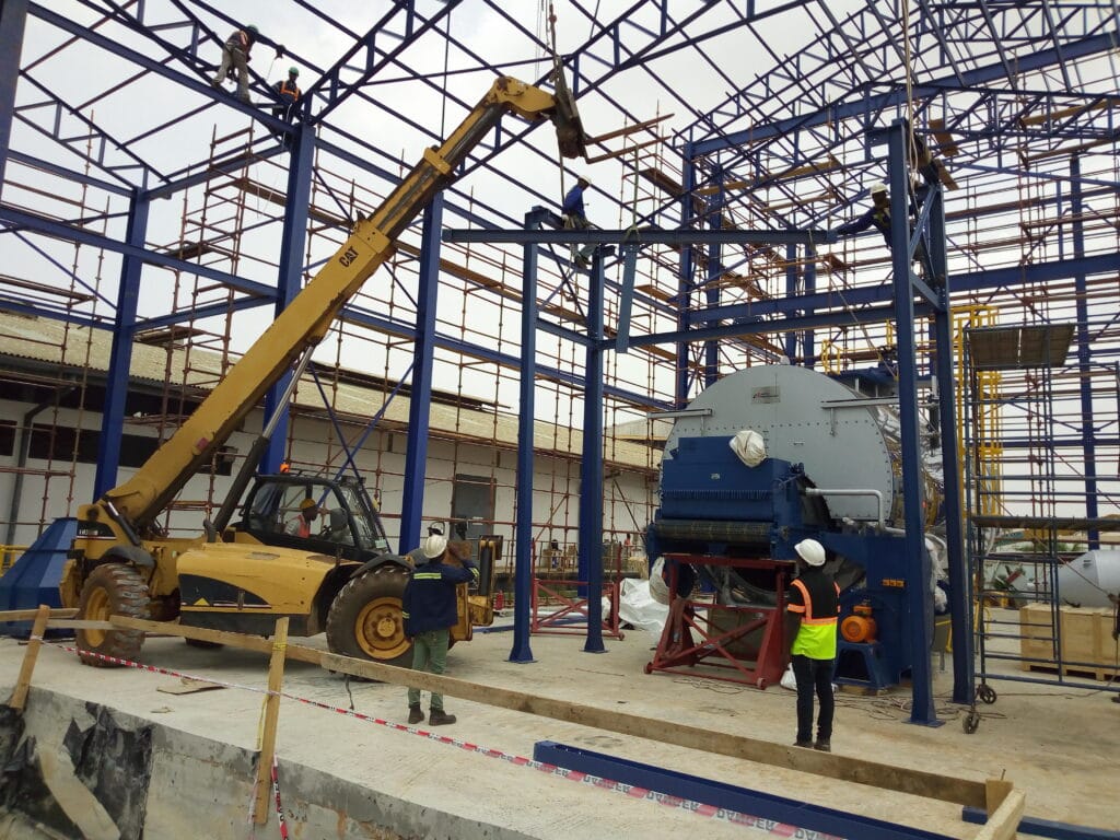 Unilever-Biomass Boiler Installation &ndash; Cormac Engineering Services Ltd