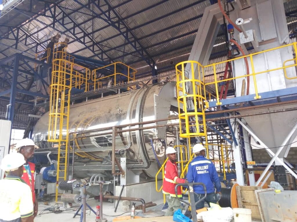 Unilever-Biomass Boiler Installation