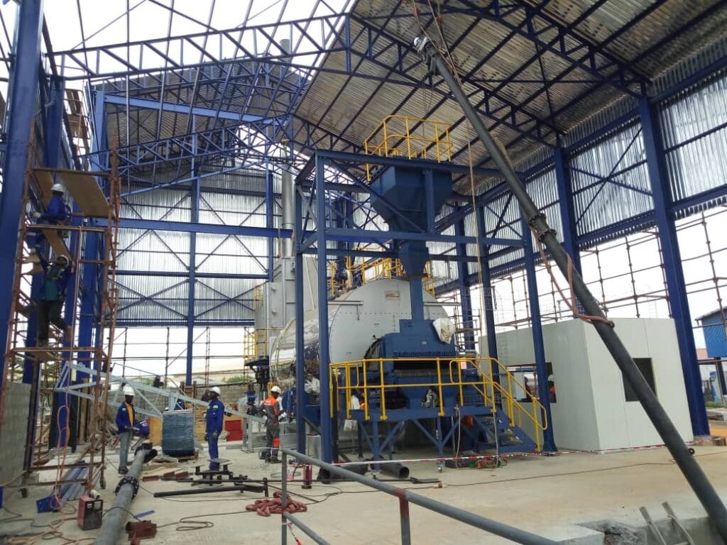 Unilever-Biomass Boiler Installation